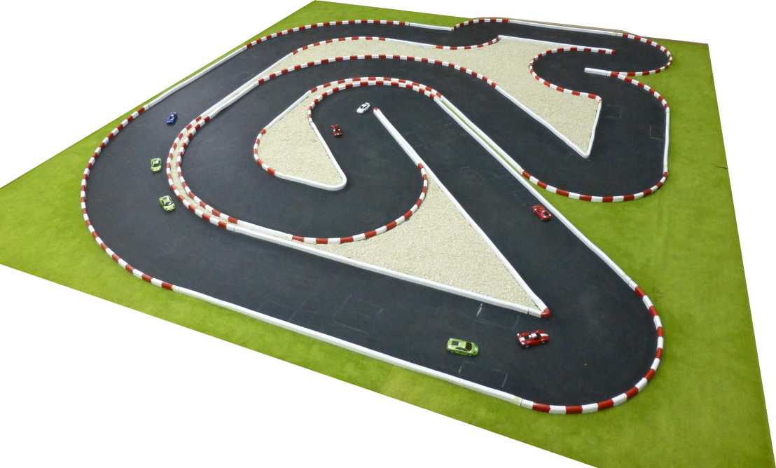 Enlarged view: track for autonomous racing cars