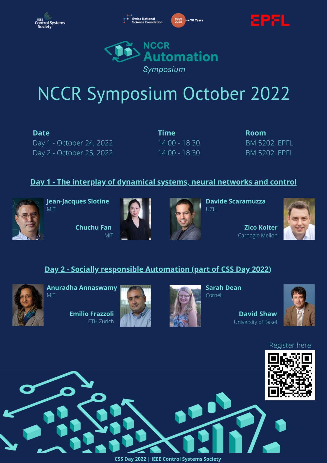Enlarged view: NCCR Symposium at EPFL