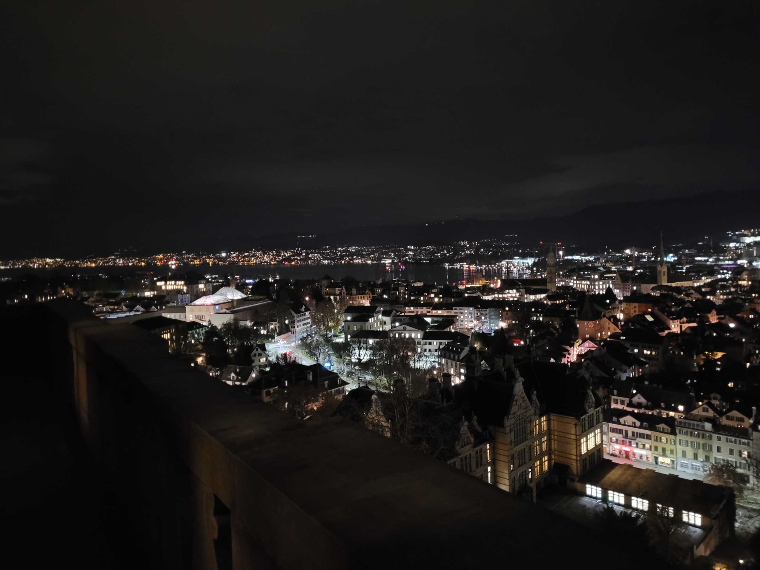 Enlarged view: The view from Uniturm UZH