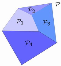 Enlarged view: Example of a 2D polyhedral partition